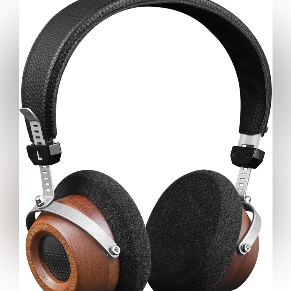 OKCSC M1 Hi-Fi Wood Headphones – Semi-Open Back, Sapele, Brand New
